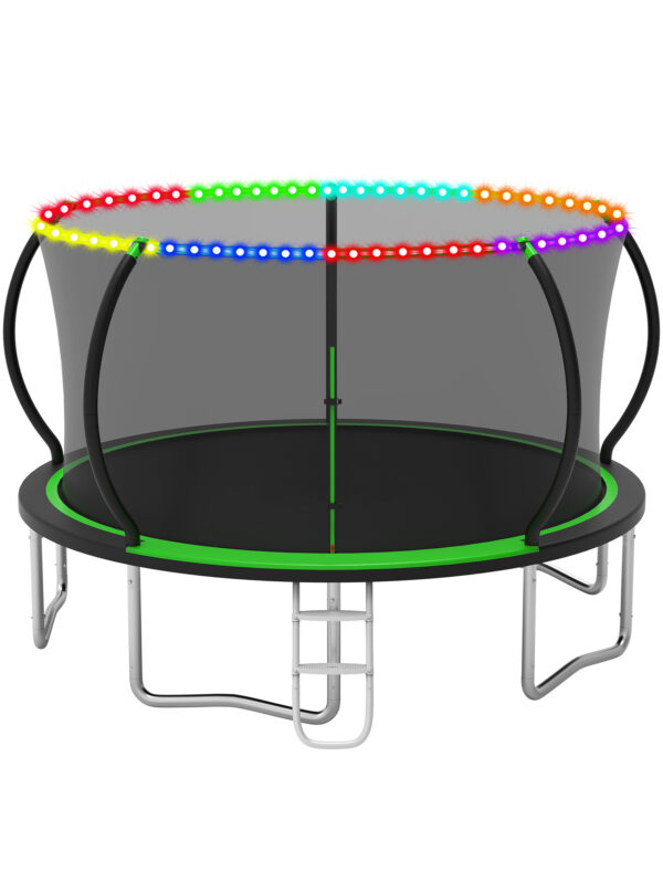 Beta Lite Series Trampoline with Light Green - 14FT