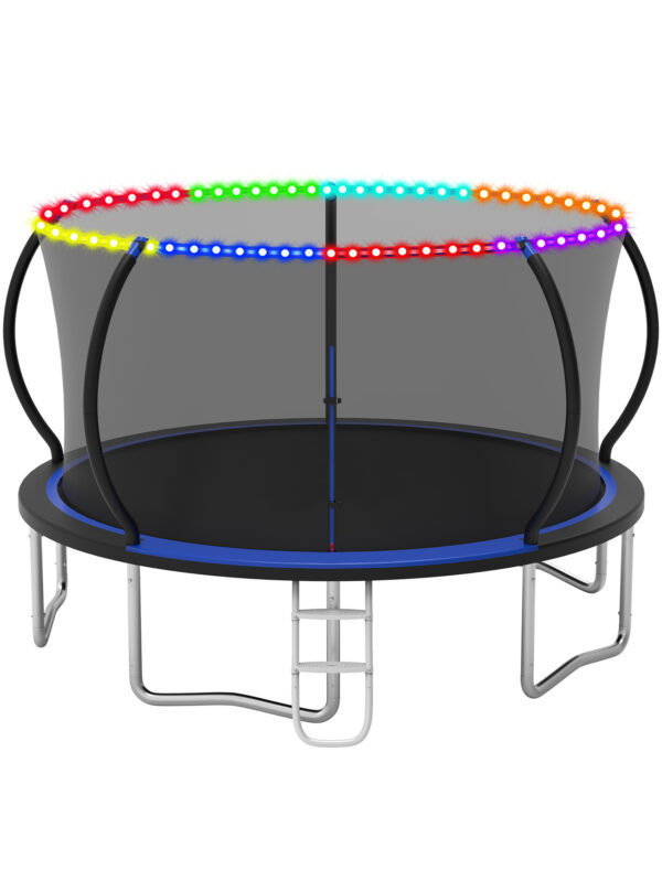 Beta Lite Series Trampoline with Light Blue - 14FT
